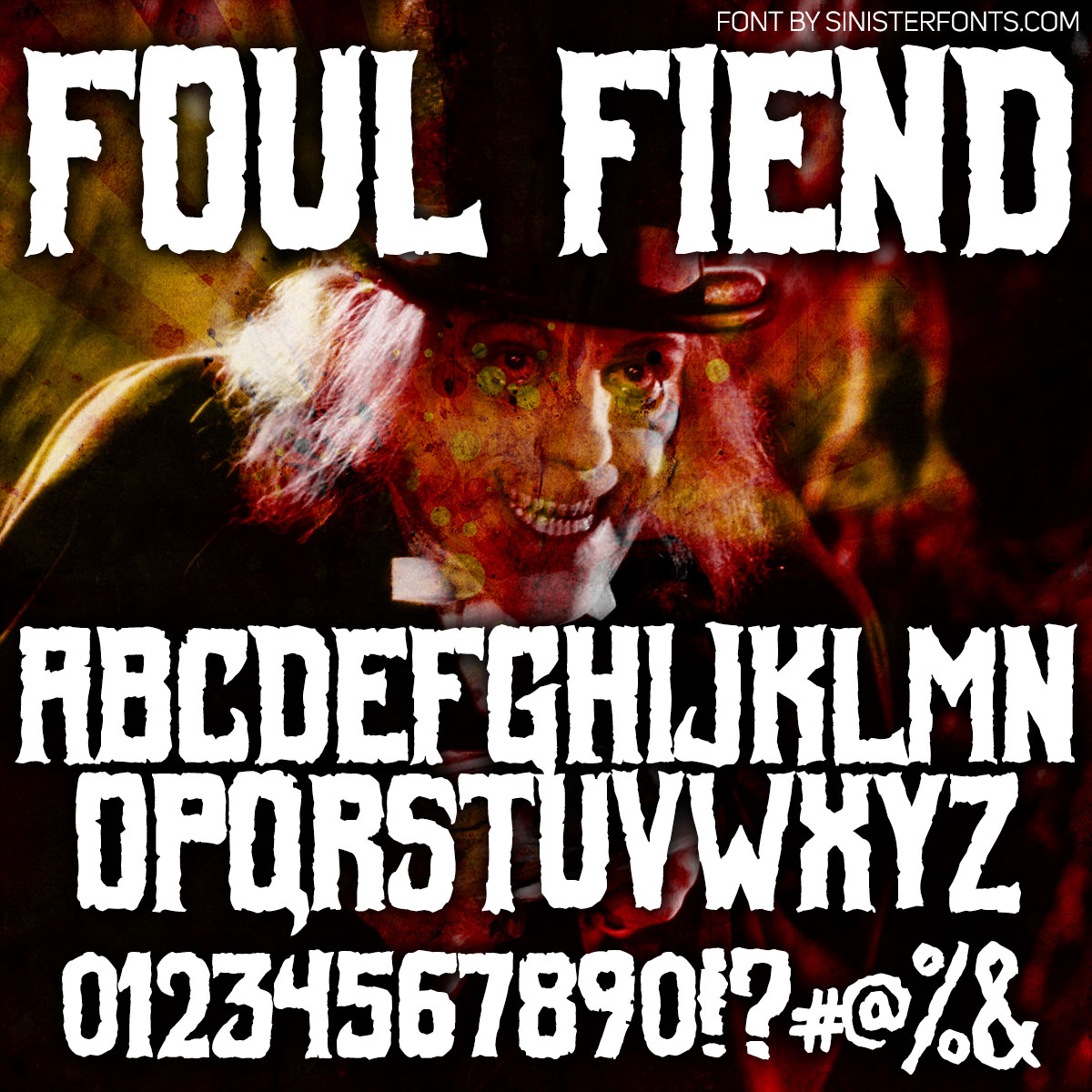 Foul Fiend Font : Click to Download